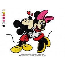 Mickey Mouse 06 Embroidery Design